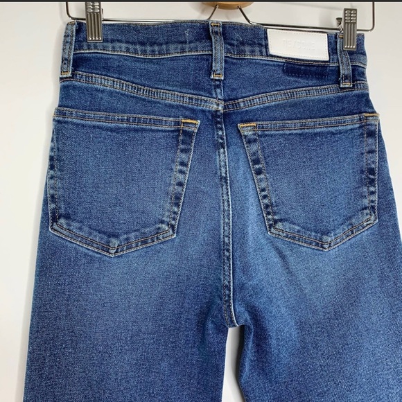 Re/Done Originals 90s High Rise Ankle Crop - Picture 4 of 4